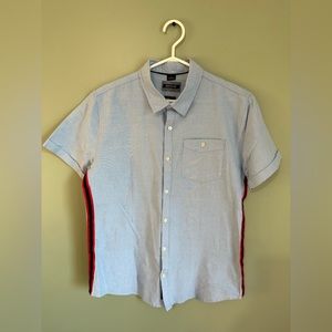 Large Short Sleeve Dress Shirt - Slim fit